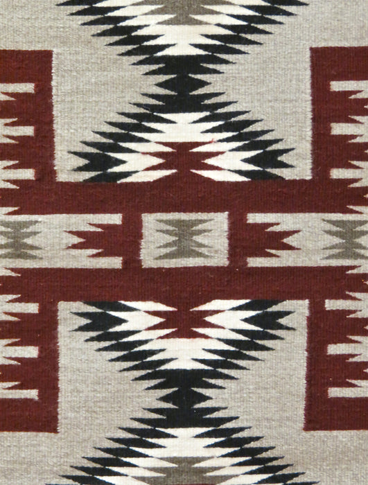 Storm Pattern Navajo Rug, by Vera Francis