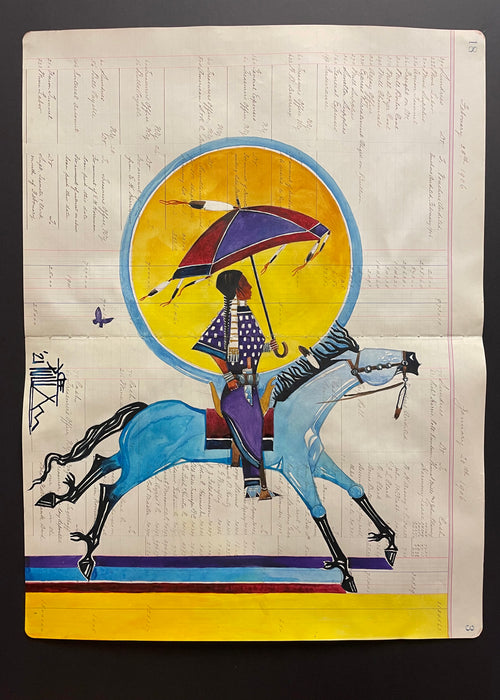Plains Ledger Lakota Art, by Joe Pulliam