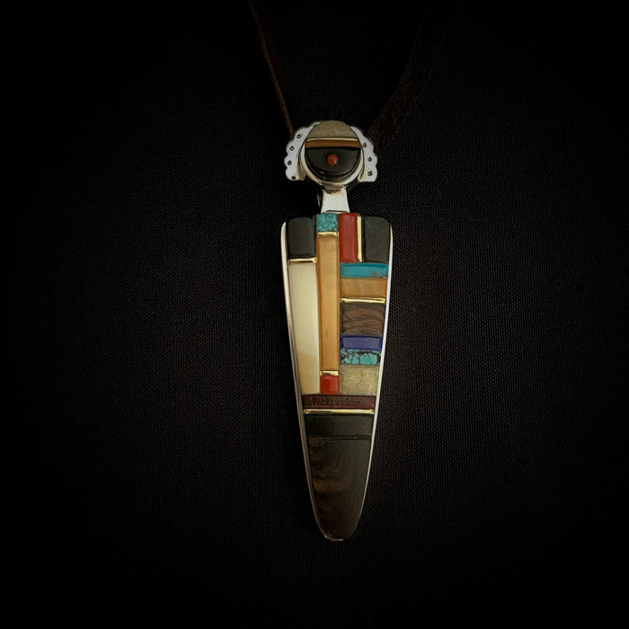 Sonwai Maiden Pendant at Raven Makes Native American Art Gallery