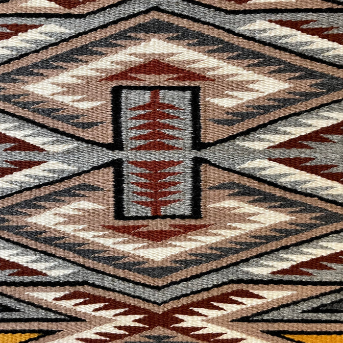 Teec Nos Pos Navajo Rug, by Alex Bitsui