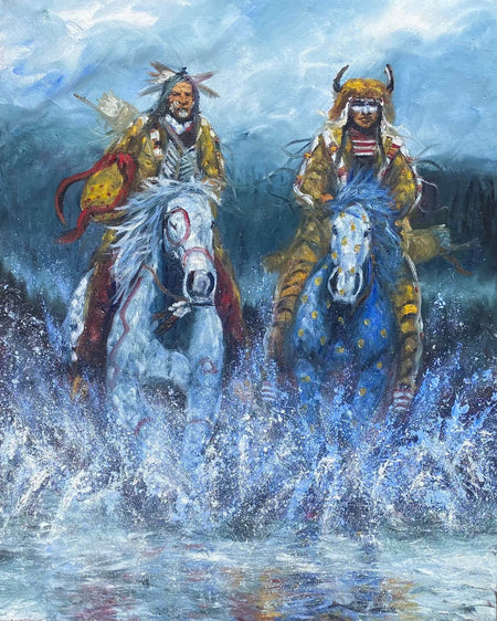 Raymond Nordwall Paintings at Raven Makes Gallery