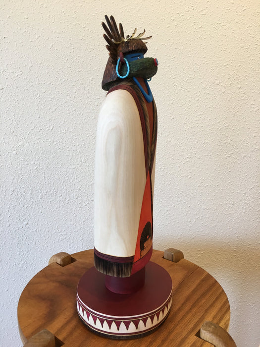 Early Morning Sculpture Kachina Doll, by Gregg Lasiloo