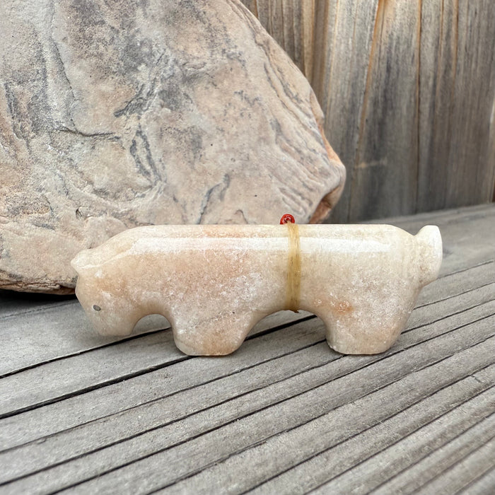 Bobcat Zuni Fetish, by Todd Westika