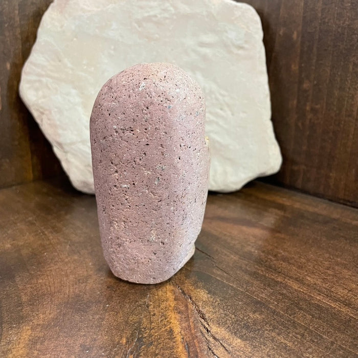 Owl & Owlet Stone Carving Fetish, by Salvador Romero