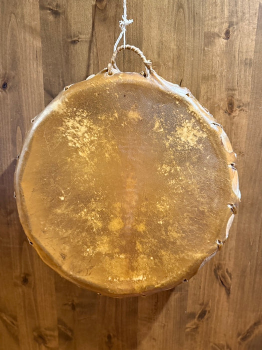 We Fought for the Union Hand Painted Drum, by Guillermo Chavez Rosette