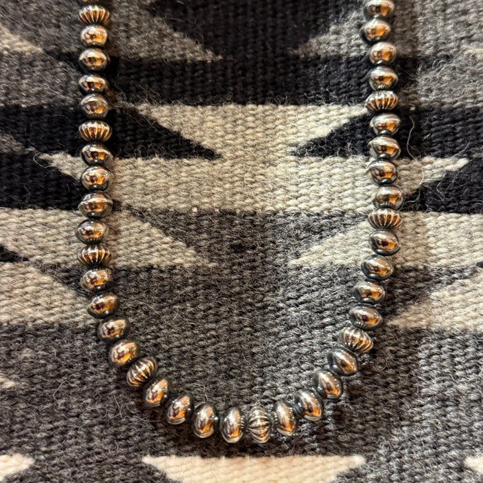 Navajo Pearls Necklace, by Mary and Everett Teller