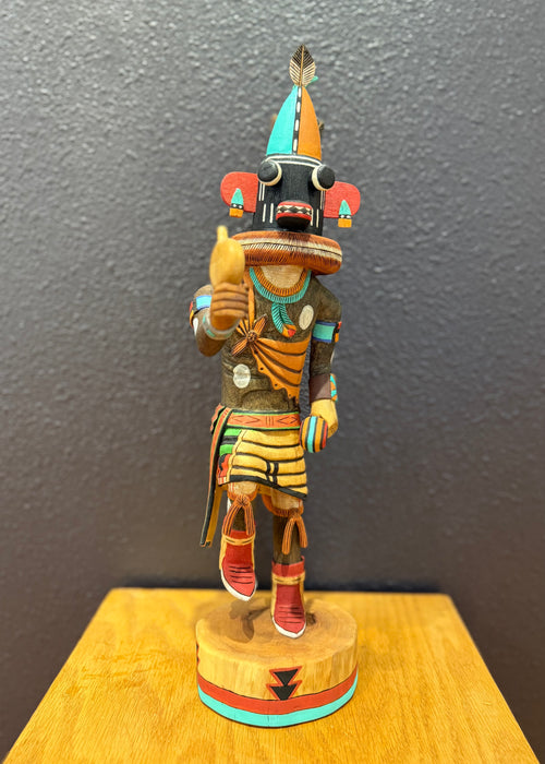 Warrior Twin Kachina Doll, Alban Mooya Jr, Hopi