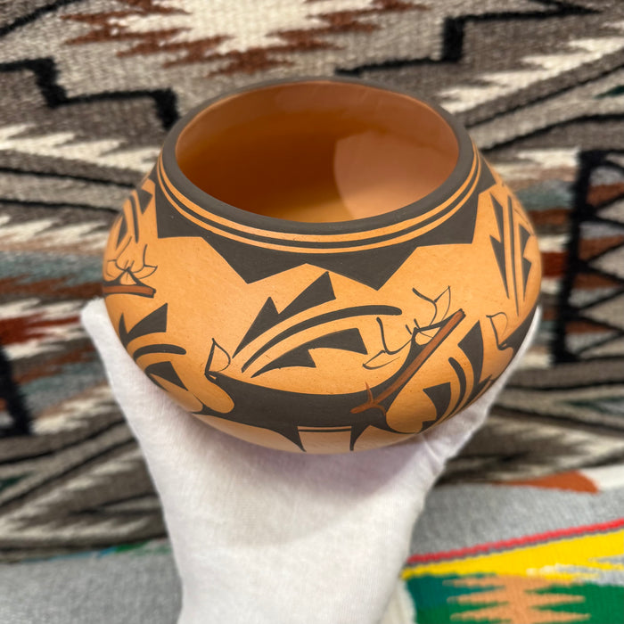 Zuni Deer Pot, by Anderson Peynetsa