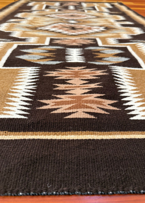 Navajo Storm Pattern Rug, by Andrea Williams