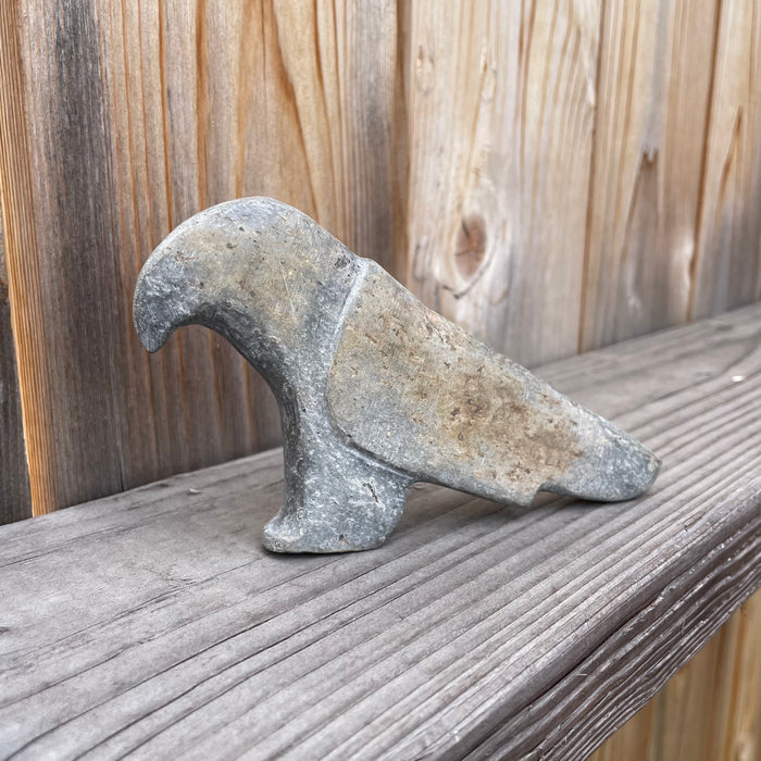 Russet Winged Hawk Stone Fetish, by Salvador Romero