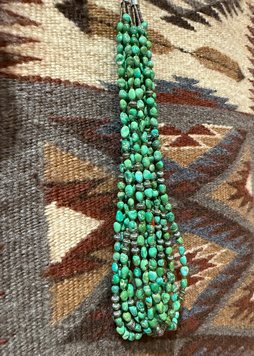 Natural Sonoran Gold Turquoise Necklace, by Marie Lee