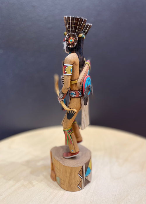 Comanche Kachina Doll by , Derrick Hayay Hopi