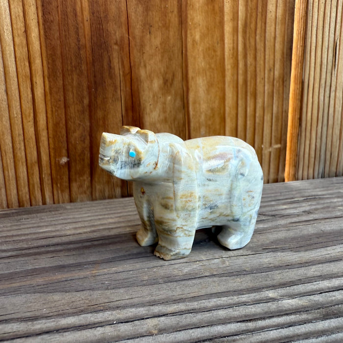 White and Brown Bear, by Todd Etsate