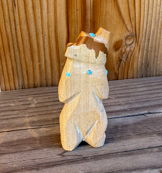 Standing Grand Canyon Marble Bear, by Danette Laate