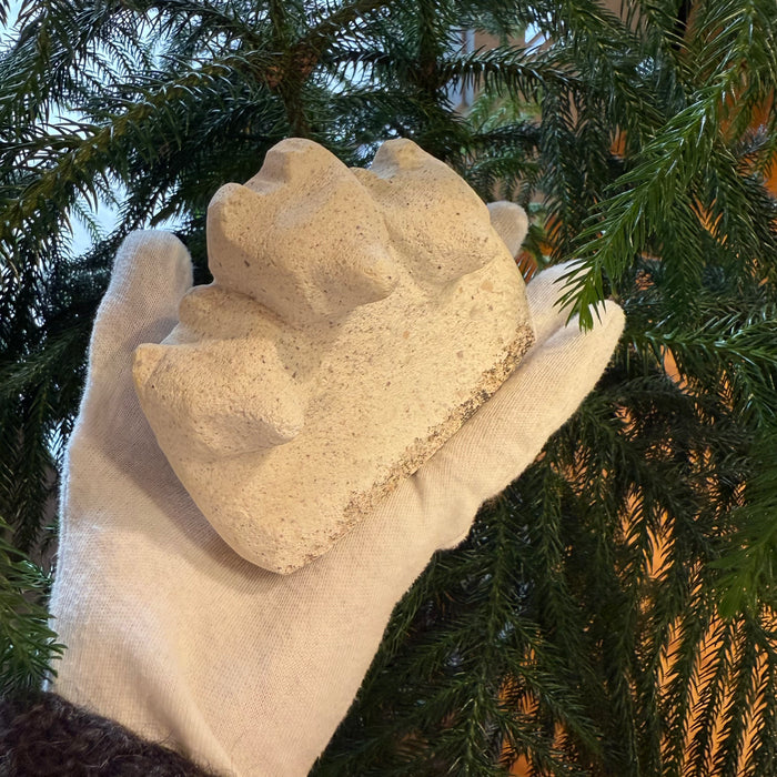 Triplet Polar Bears Fetish Carving, by Salvador Romero