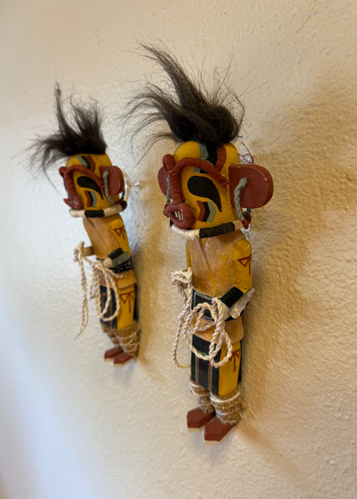 Sea Horses Kachina Dolls (Pair), by Sean Macias