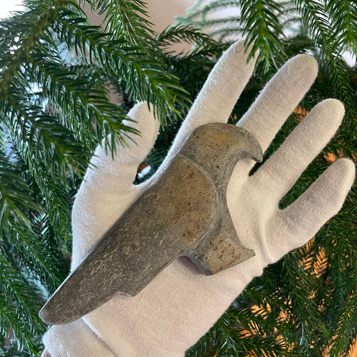 Russet Winged Hawk Stone Fetish, by Salvador Romero