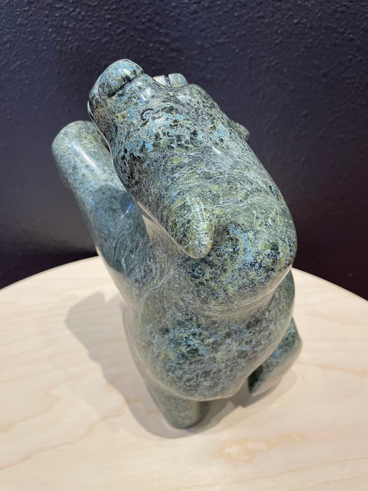 Dancing Bear Inuit Carving, by Otto Samayualie