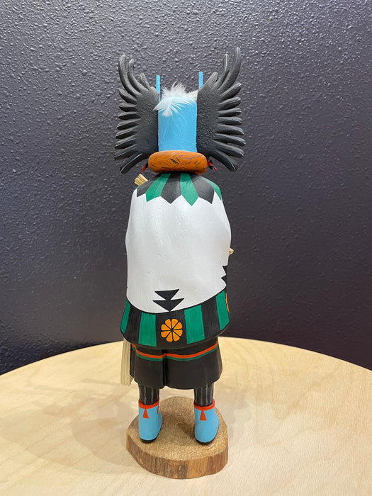 Crow Mother Kachina Doll by A.L. Sahmie, Hopi