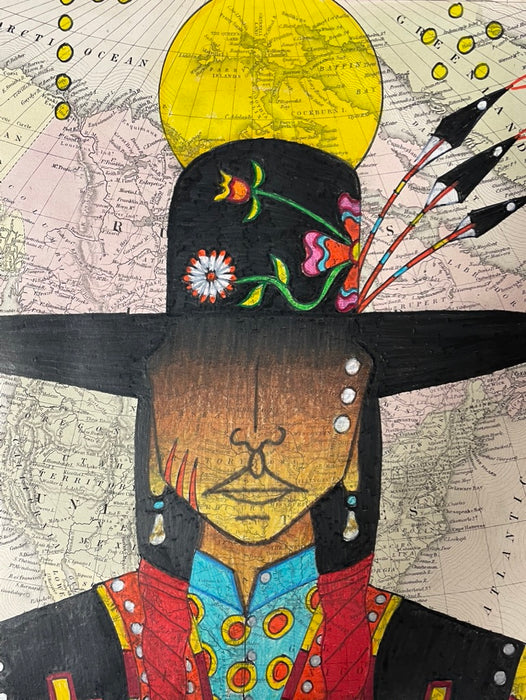 Star Child, by Terrance Guardipee, Blackfeet