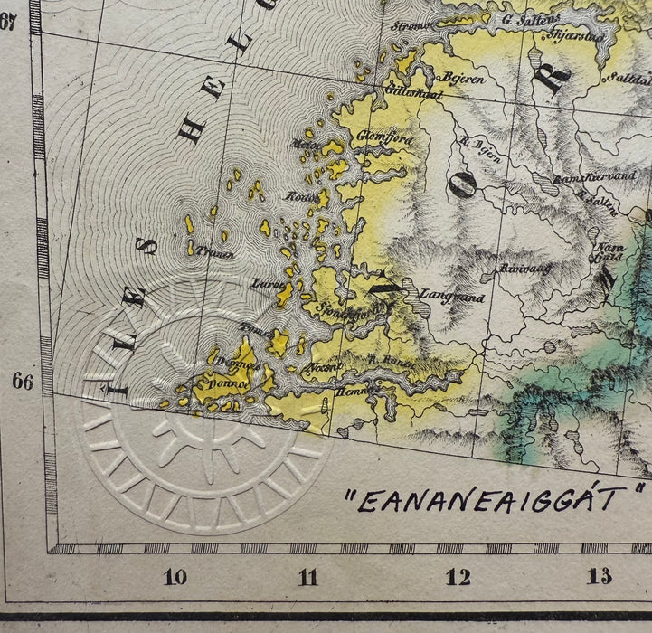 Rightful Owners, 1827 Map, by Elina Nygard