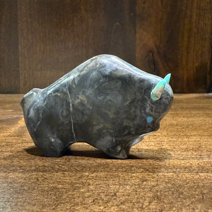 Zuni Buffalo Fetish, by Lynn Quam