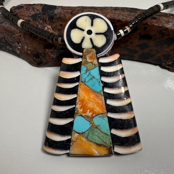 Good Vibrations Necklace, by Mary L. Tafoya