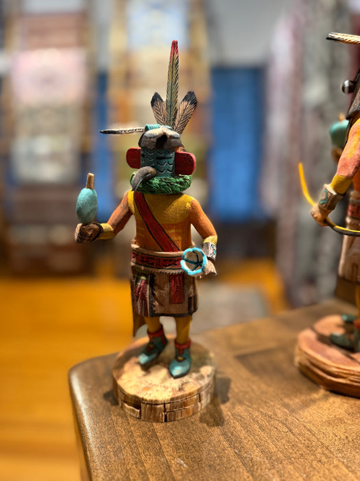 Road Runner (Hospoa) Kachina Doll, by Alexander Youvella Sr.