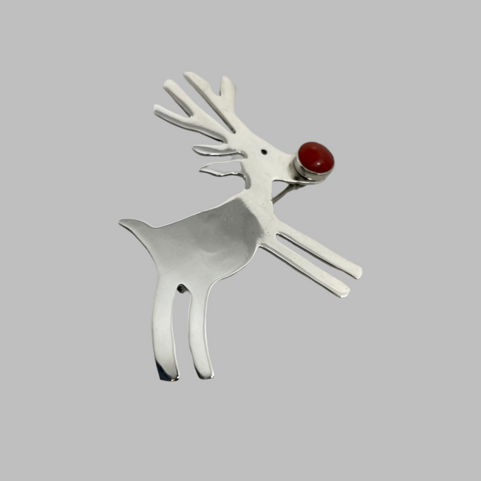 Close. Pin Rudolph Little Rudolph Pin, by Ivan Howard– Raven Makes Gallery