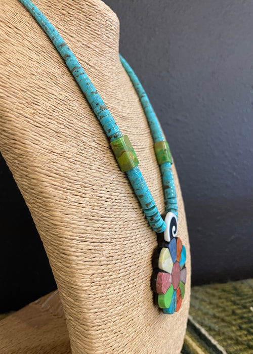 Magic Blossom Inlay Necklace