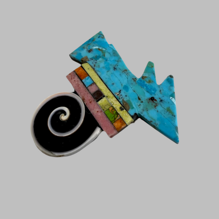 Could it be Coyote? Pin or Pendant, by Mary L. Tafoya