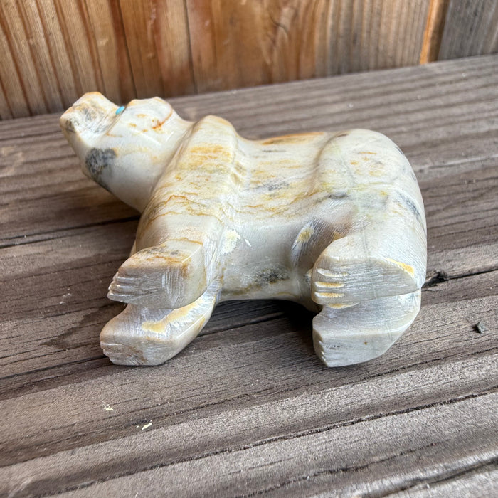 White and Brown Bear, by Todd Etsate