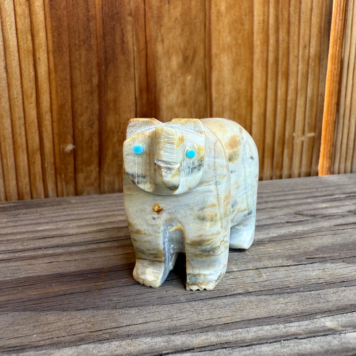 White and Brown Bear, by Todd Etsate