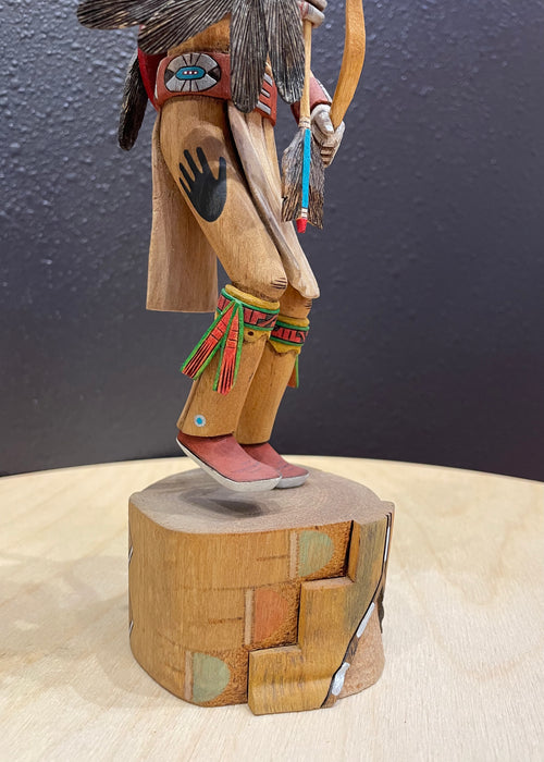 Comanche Kachina Doll,  by  Derrick Hayay