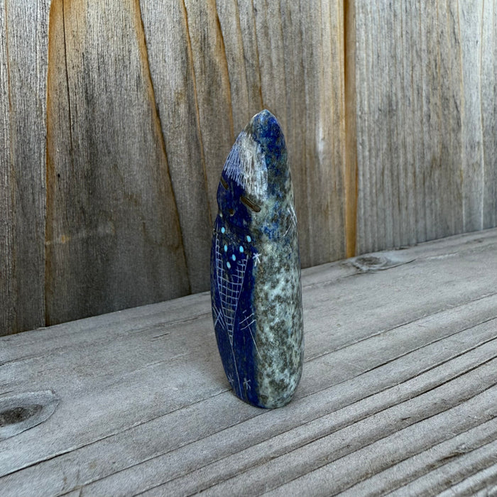 Blue Corn Little Maiden Zuni Fetish, by Todd Westika