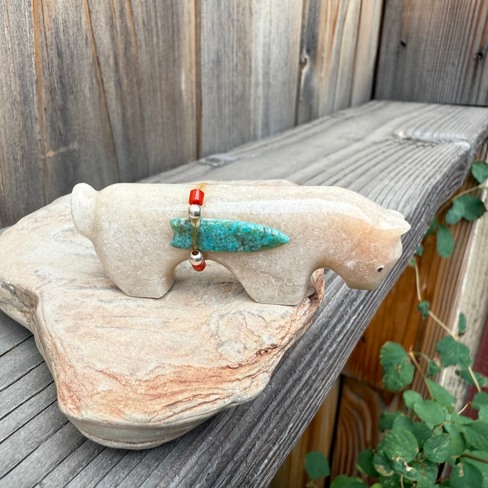 Bobcat Zuni Fetish, by Todd Westika