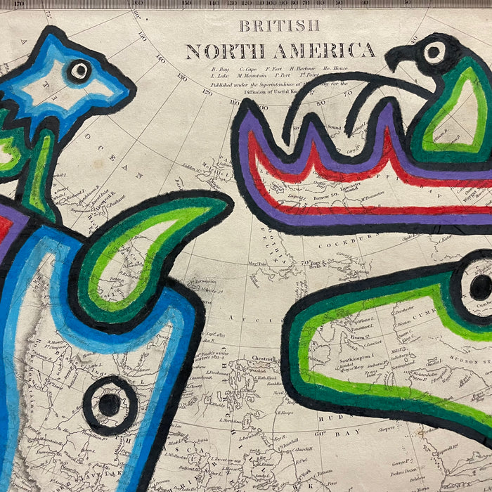 Michael Alexander, Anishinaabe Art at Raven Makes Gallery