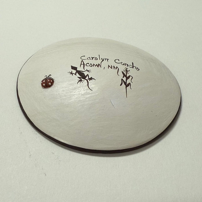 Acoma Fine Line Pottery Hummingbird Plate, by Carolyn Concho