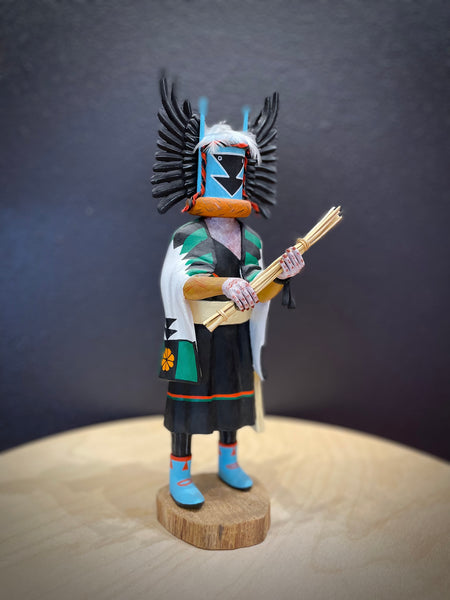 Crow Mother Kachina Doll at Raven Makes Gallery in Sisters, Oregon