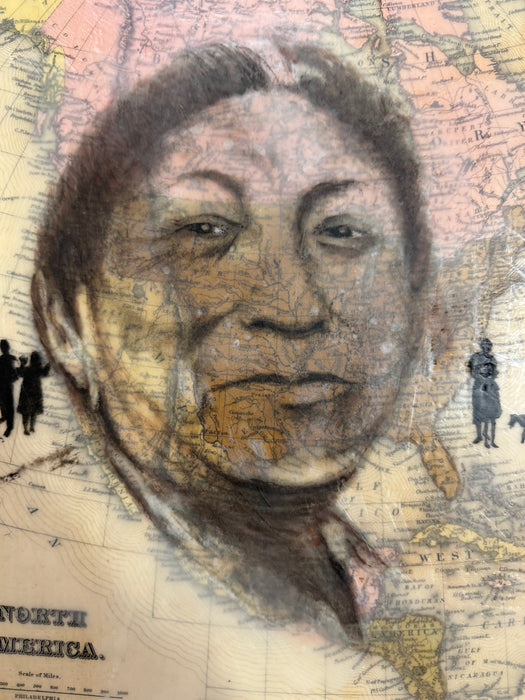 Granny in North America, 1848 North America, by Bobby C. Martin