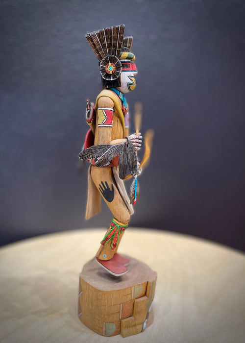 Comanche Kachina Doll,  by  Derrick Hayay