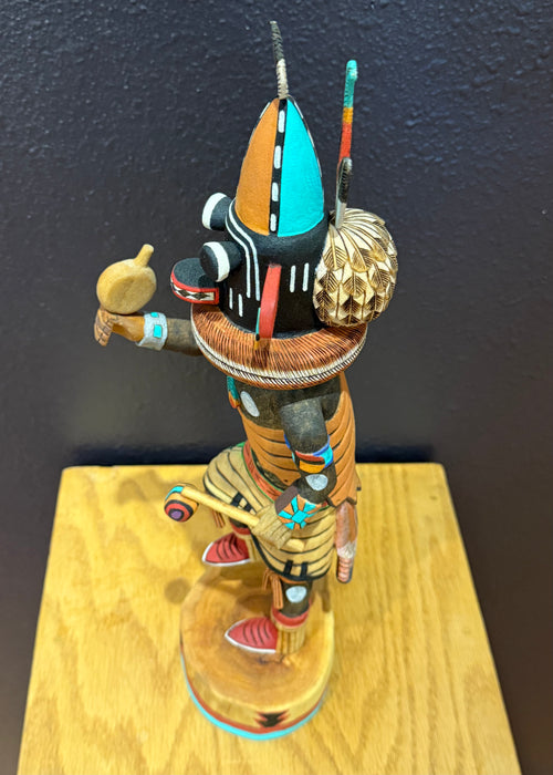 Warrior Twin Kachina Doll, Alban Mooya Jr, Hopi