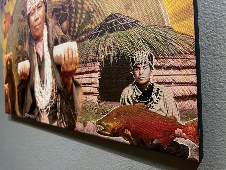 Klamath Abundance, Digital Limited Edition Print on Canvas, by Roger Perkins
