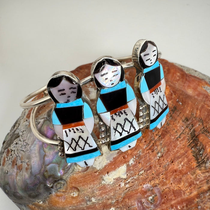 Three Maidens Zuni Bracelet, by Joyce Waseta