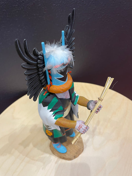 Crow Mother Kachina Doll by A.L. Sahmie, Hopi