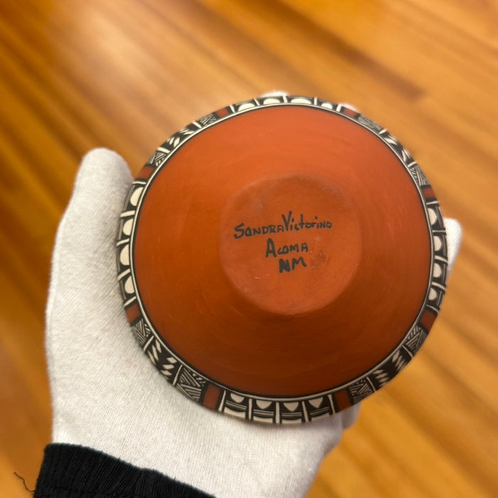Acoma Pottery Bowl, by Sandra Victorino