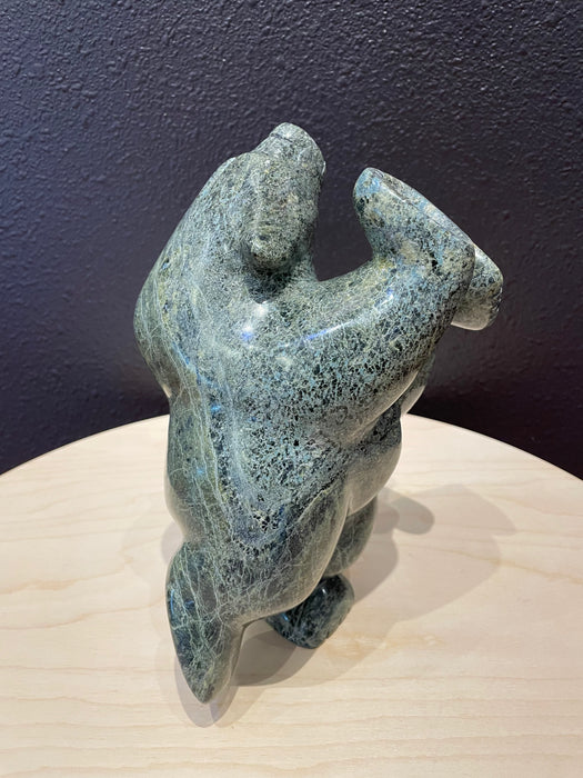 Dancing Bear Inuit Carving, by Otto Samayualie