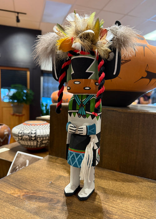 Crow Mother Kachina Doll, by Marty Naha