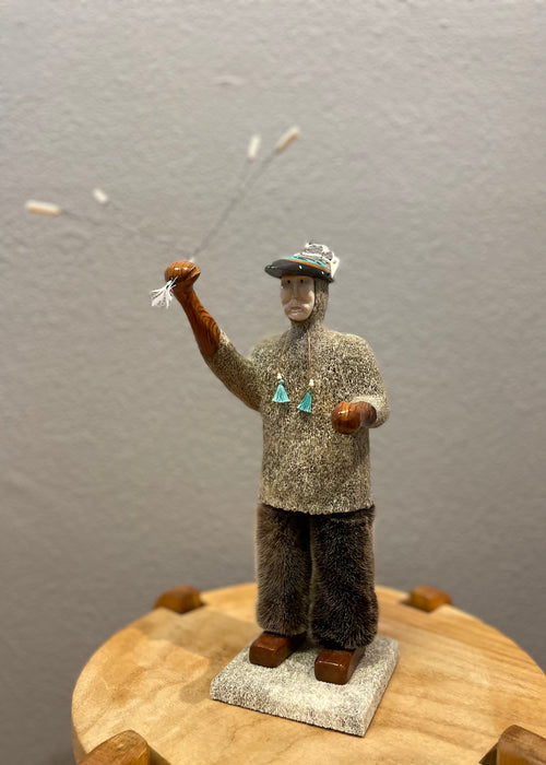 Aleut Bird Hunting Doll, by Peter Lind, Jr.