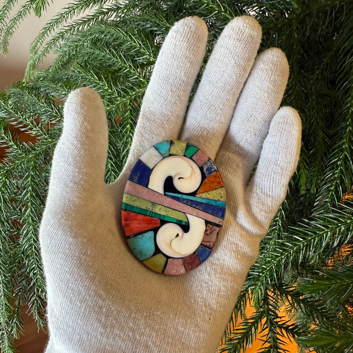 Abstract Pin/Pendant, by Mary L. Tafoya
